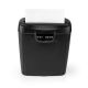 6. Nedis 10l DIN P-2 190W Black Paper Shredder