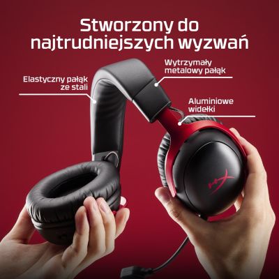 216. HyperX Cloud III Wireless – Wireless Gaming Headset (Black)