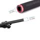 3. Rockbros BT1001BKRD Foam Bicycle Grips for Handlebars – Black and Red
