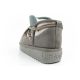 14. D.Franklin women's winter snow boots, fashionable insulated ankle boots, gray