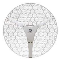 MIKROTIK RouterBOARD LHG-5axD-XL + L3 router (800MHz; 256MB RAM, 1xGLAN, 1x 5GHz 802.11ax; 27dBi antenna) outdoor