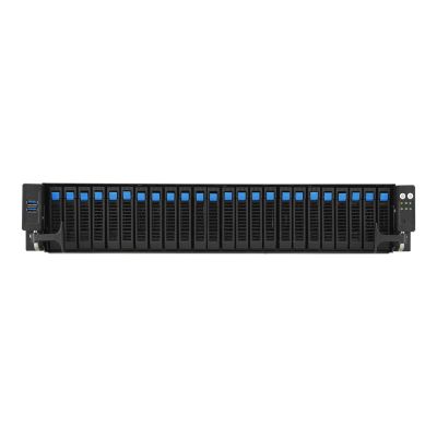 8. Asus Rack Platform (2U) RS520A-E12-RS24U AMD Epyc 9004 (24x NVMe, 2xGPU, 2x1Gbe, IPMI, 1+1 1600W)