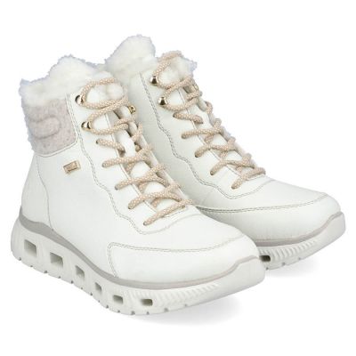 33. Rieker W RKR720 insulated sports boots, white
