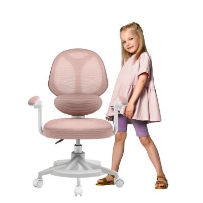 4. Junior 4.5 Pink Swivel Chair