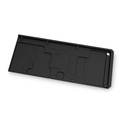 2. EK Quantum Vector RX 6700XT Backplate Graphics Card Rear Registration Black 1 pc.