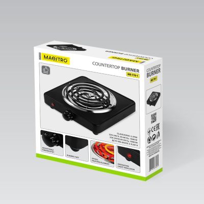 3. Single-burner electric stove 1000W MR-770-1 MAESTRO