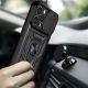 3. Hybrid Armor Camshield case for iPhone 13 Pro armored case with camera cover black