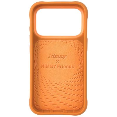 2. Nimmy Glasses Cool Dog iPhone 17 Pro Case - Orange