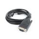2. GEMBIRD A-HDMI-VGA-03-6 adapter (HDMI M - D-Sub (VGA), 3.5 mm stereo jack M; 1.8 m; black)
