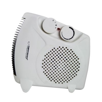 3. Esperanza Waikiki EHH004 fan heater (2000W; 3 heating levels; white)