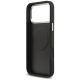 7. Guess Grained Triangle Logo MagSafe case for iPhone 17 Pro Max - black