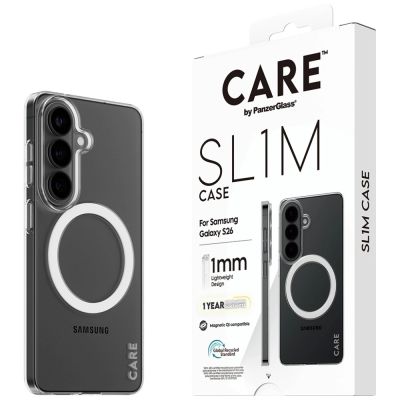 5. CARE by PanzerGlass SL1M Case for Samsung Galaxy S26 - Transparent