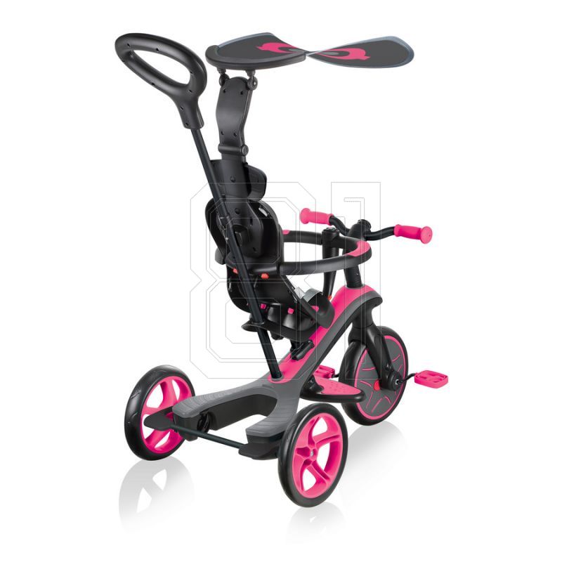 25. Bikes 4in1 Globber Explorer Trike Fuchsia 632-110-2 HS-TNK-000013809