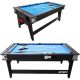 22. 4-IN-1 MULTIGAMING TABLE BILLIARDS TABLE TENNIS HOOK-UP DINING TABLE 189x94.1x81.3CM ENERO