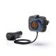 24. SAVIO TR-14 CAR FM TRANSMITTER WITH BLUETOOTH AND CHARGER, QUICK CHARGE 3.0 AND POWER DELIVERY, NOISE REDUCER