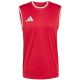 2. adidas Entrada 26 Sleeveless Jersey Men's T-Shirt Red KB3932