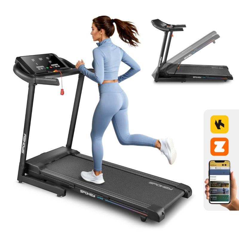 13. Spokey HYPE Folding Electric Treadmill