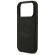 6. Mercedes Leather Vintage Logo MagSafe Case for iPhone 17 Pro - Black