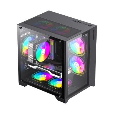 3. GameMax Infinity Mini BK Micro Tower Black