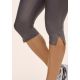 3. CASALL Women's Capri Slit Regular Waist Tights Training Leggings Gray