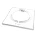 ELDOM SMART PERSONAL SCALE TWO610 ILIIE UP TO 180 KG, BMI, BMR, LBM INDEX APPLICATION COMPATIBLE WITH ANDROID AND