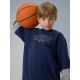 Loose longsleeve with print for boys 4F 4FJRSS26TLONM631-31S