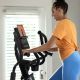 21. Schwinn Elliptical Bike Programmable Compact 590E 100955