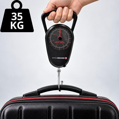 6. LUGGAGE SCALE WITH MEASUREMENT MAX 32KG SWISSBRAND