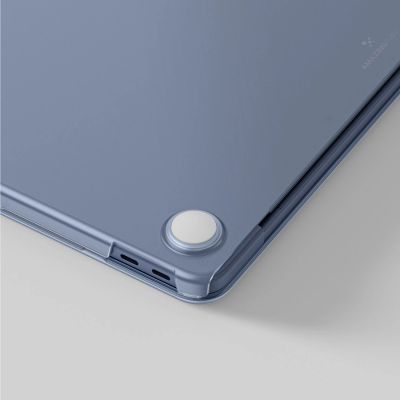 7. AmazingThing Titan Hardshell Case for MacBook Neo 13" - Blue