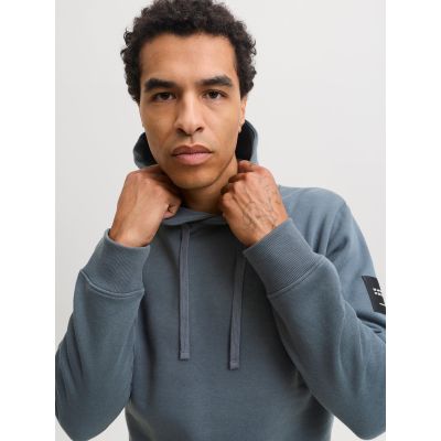 8. Jack&Jones men's hoodie JJCLEVELAND SWEAT HOOD SN 12298441 TURBULENCE