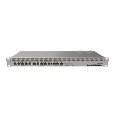 Mikrotik RB1100AHx4 router (RB1100x4) Total Ethernet Ports:13; Architecture:ARM 32bit; CPU core:4