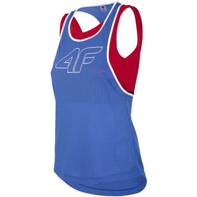 Women's T-shirt 4F cobalt H4L20 TSDF003 36S