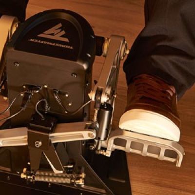 11. Thrustmaster TPR Rudder Black, Silver USB Flight Sim Analog PC