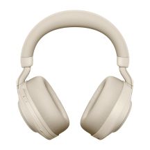 Jabra Evolve2 85 MS Stereo Link380c Wireless Over-Ear Headphones, Beige