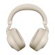 Jabra Evolve2 85 MS Stereo Link380c Wireless Over-Ear Headphones, Beige