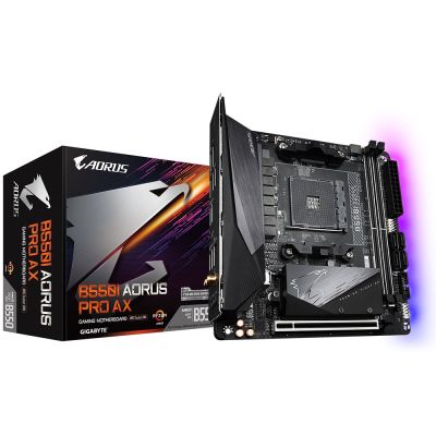 6. Gigabyte B550I AORUS PRO AX motherboard AMD B550 AM4 socket Mini-ITX