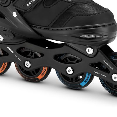 4. Kids' Inline Skates 33–37 BK ARYA