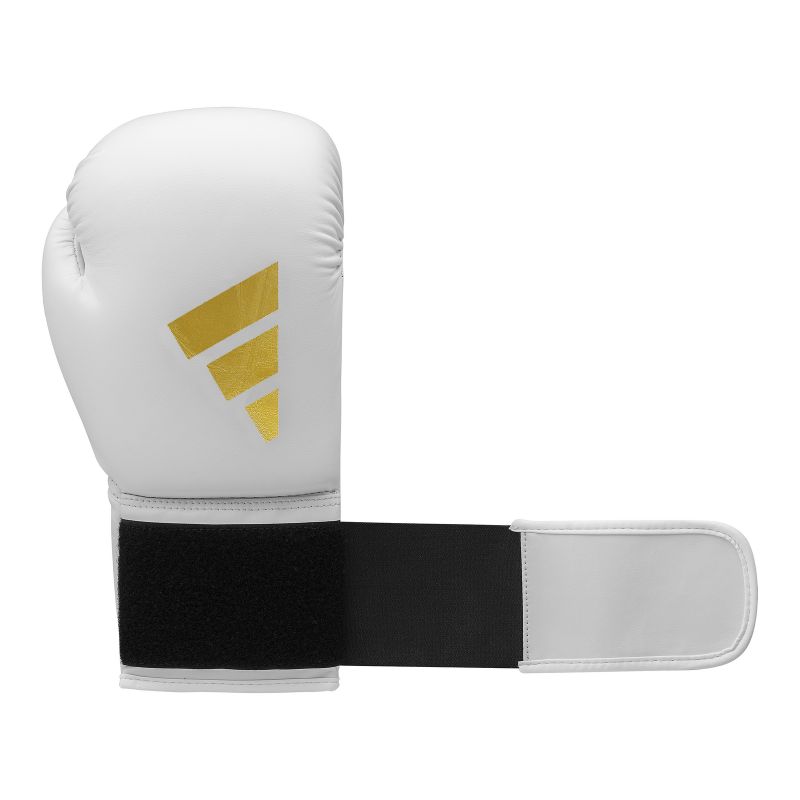29. Adidas SPEED 50 boxing gloves white gold