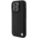 3. BMW Leather Hot Stamp iPhone 16 Pro Case - Black