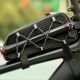 5. Rockbros 039BK 1 l bike frame bag with braided design – black