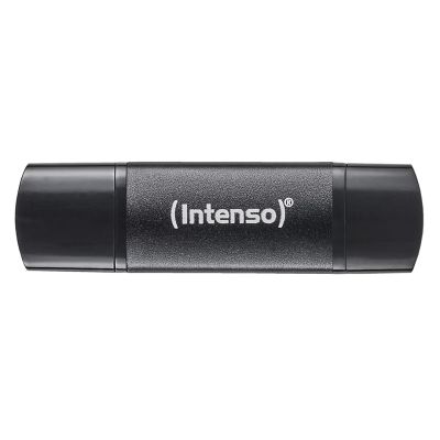 7. Intenso 3544492 USB Flash Drive 256GB USB Type-A / USB Type-C 3.2 Gen 1 (3.1 Gen 1) Black