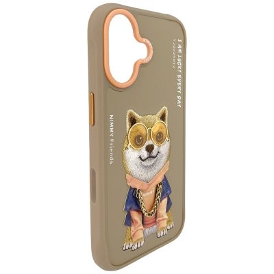 3. Nimmy Glasses Cool nag iPhone 17 Case - Beige