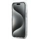 5. DKNY IML Checkered Mono Pattern case for iPhone 15 / 14 / 13 - black