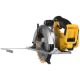 5. Circular saw without battery and charger DeWalt DCS391NT (460W; 165mm)