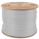 5. LANBERG UFTP CABLE CAT 6A 305M CU LSZH WIRE GRAY CPR+FLUKE PASSED