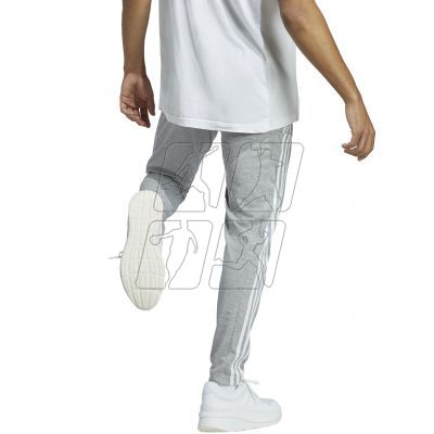2. adidas Essentials Single Jersey Tapered Open Hem 3-Stripes M IC0046 pants