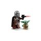 4. LEGO Star Wars 75436 Mandalorian and Grogu's Landspeeder