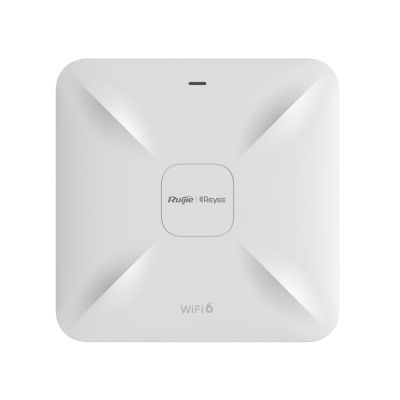 REYEE ACCESS POINT AX1800 2 PORTS 1GBIT | WI-FI 6 - 802.11AX - 1775MBPS | POE POWERED | CEILING