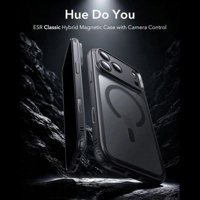 2. ESR Classic Hybrid MagSafe Case for iPhone 18 Pro / 17 Pro - Black