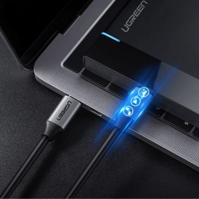 5. Ugreen US161 50751 USB-C 3.1 / USB-C 3.1 Cable 1.5m - Gray